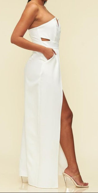 Imperial White Jumpsuit