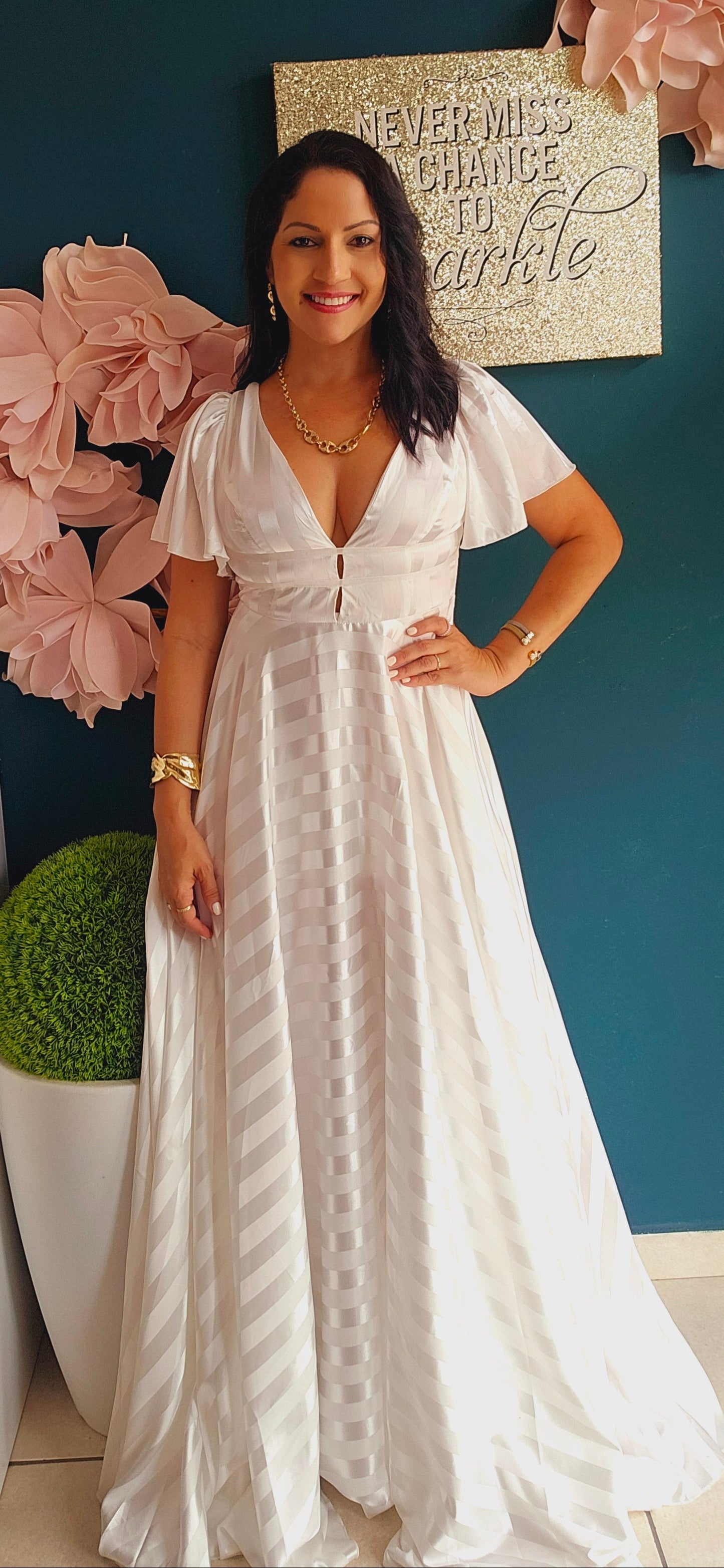 Imperial Formal White Dress