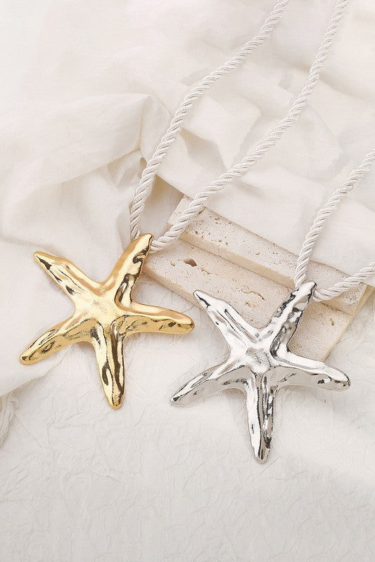 Summer Starfish - Silver