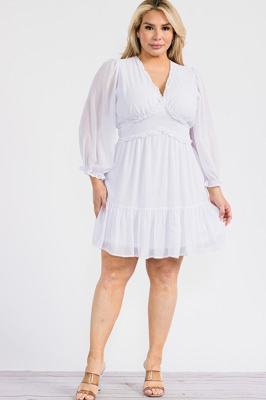 Beauty in all sizes - Black or White Plus Size