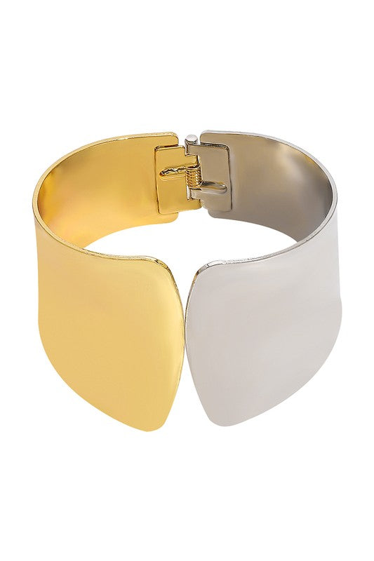 Two tone bracelet