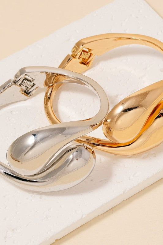 Infinity Drop Gold Bracelet