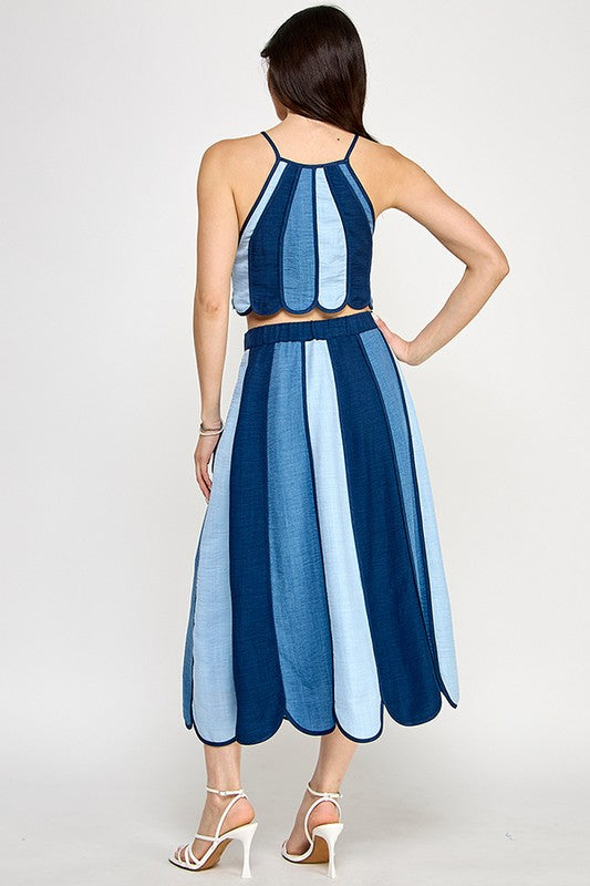 Denim Tri-Color Set