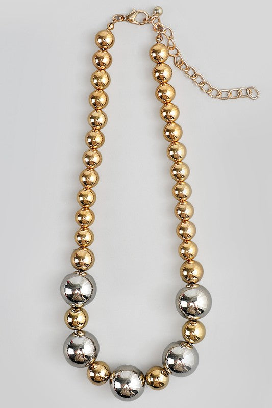 Two Colors Trend Necklace