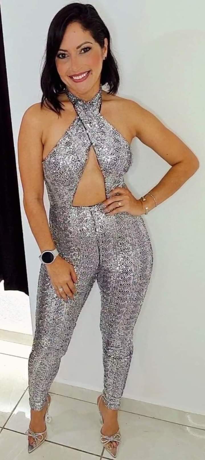 Shine bright like a star jumpsuit Leolina Boutique Shop