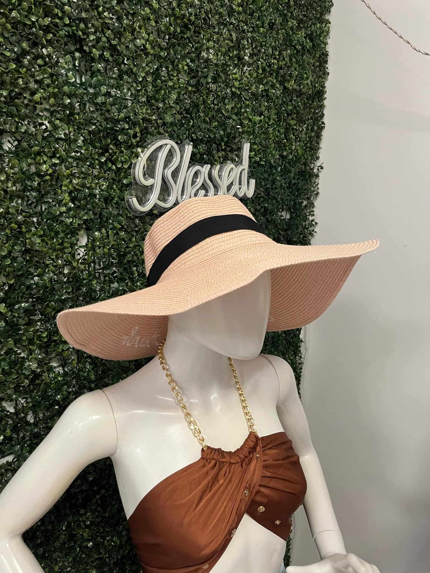 Boho Hat "Do not disturb"