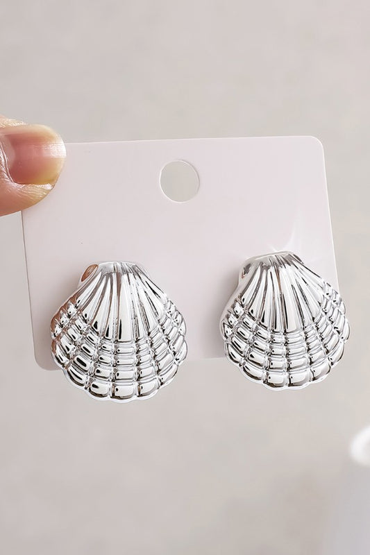 Shell Gold Earrings