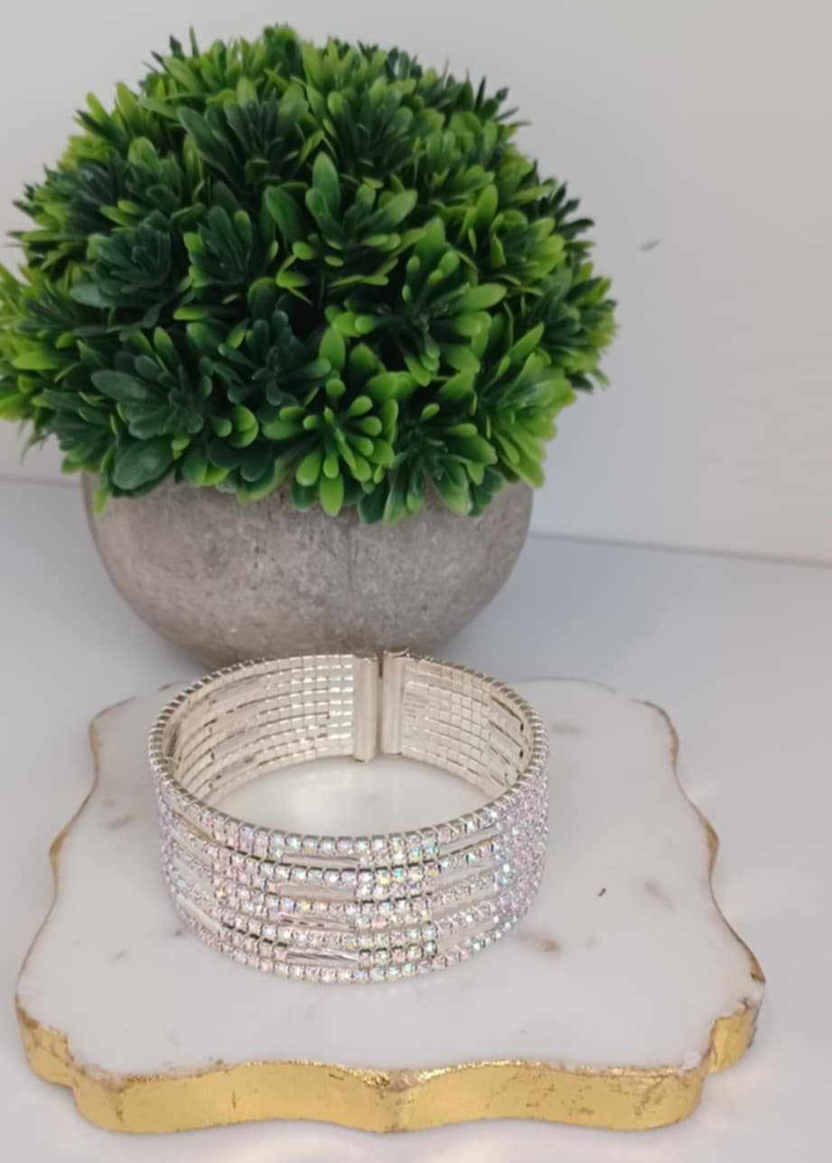 Tornasol Rhinestone Bracelet