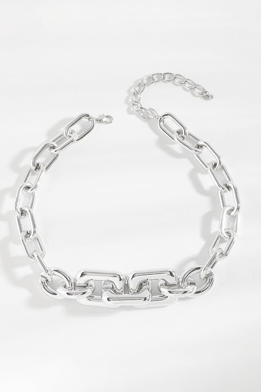 Chain Choker Necklace Gold