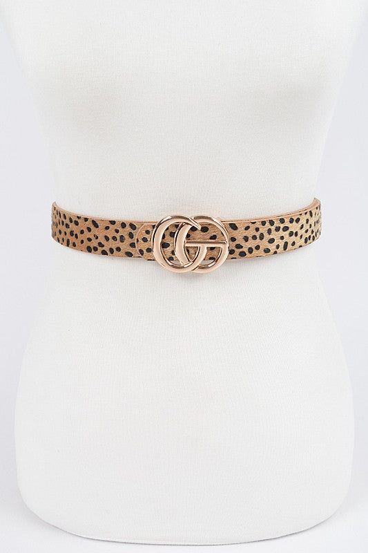 Leopard Belt