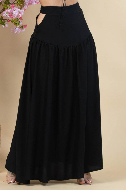 Black Long Skirt