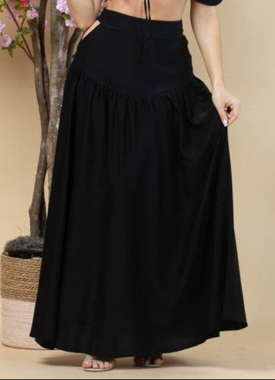 Black Long Skirt