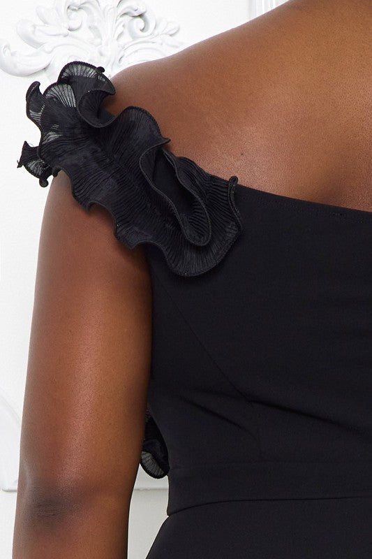 Formal Dress Plus Size - Black