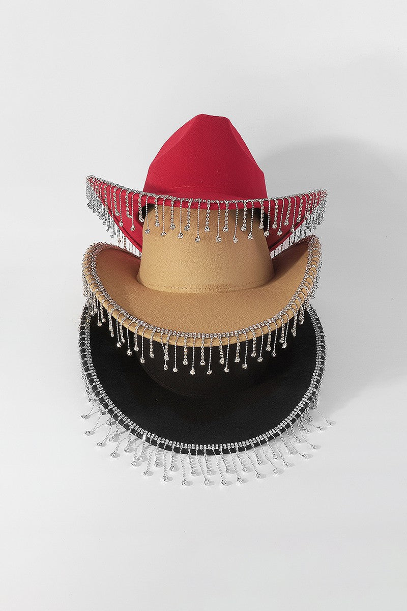 My Yee-Haw Cowboy Rhinestone Hat