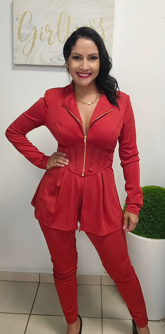The GLAM set - red