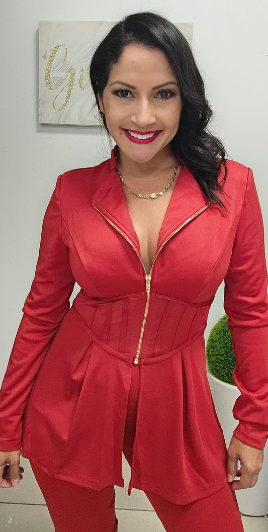 The GLAM set - red