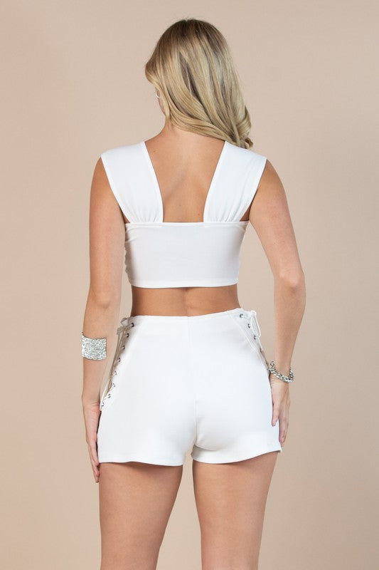 Crop Top White