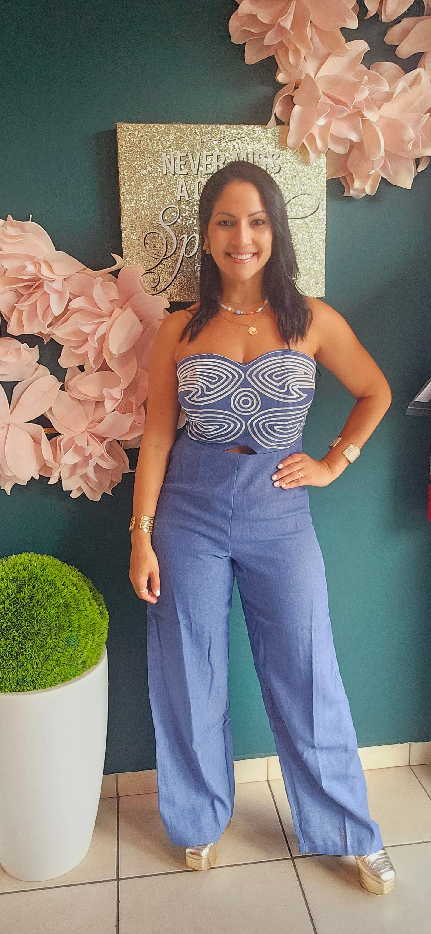 Denim Jumpsuit