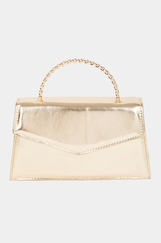 Stylist Clutch - Gold Key Handle