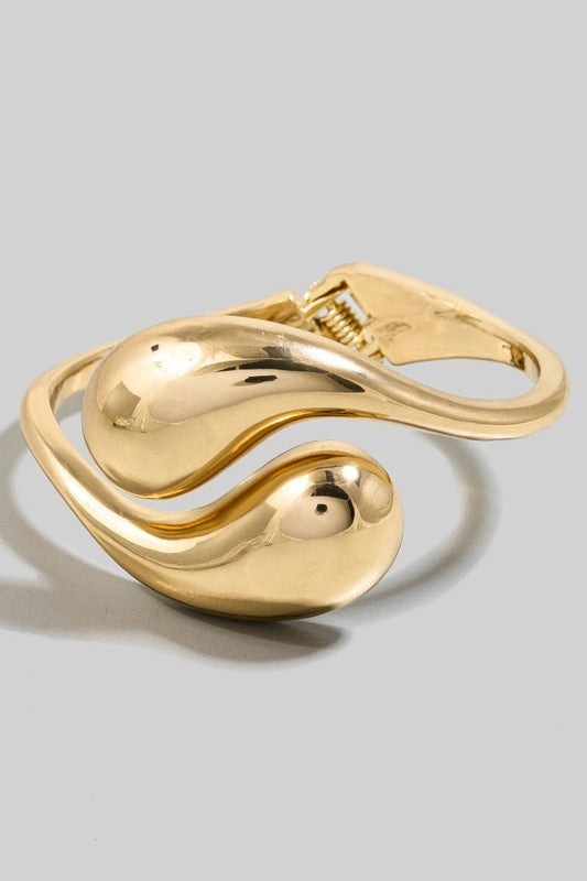 Infinity Drop Gold Bracelet
