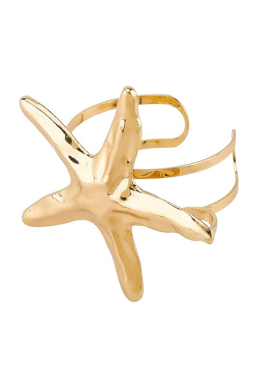 Chunky Starfish - Gold