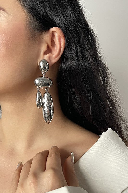 Drop Earrings Silver