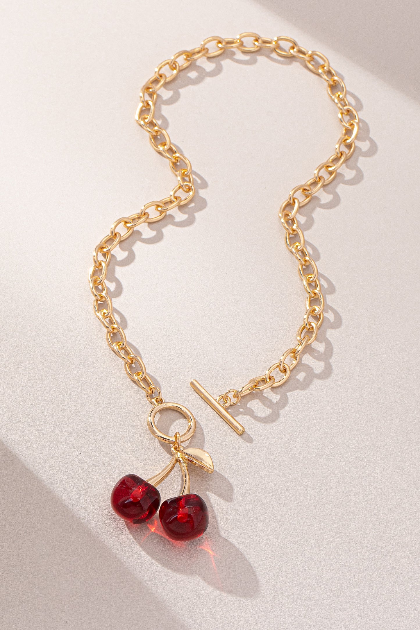 Cherry Pendant Gold