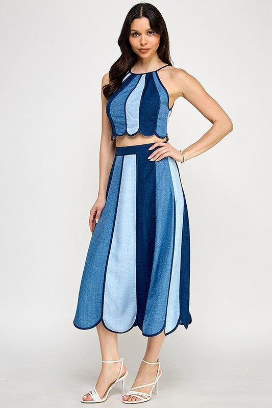 Denim Tri-Color Set