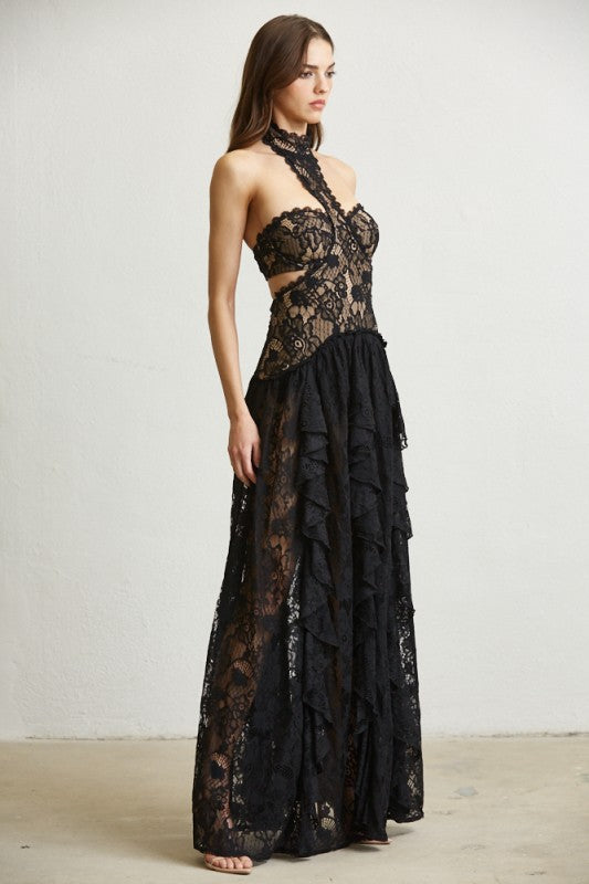Black Lace Dress