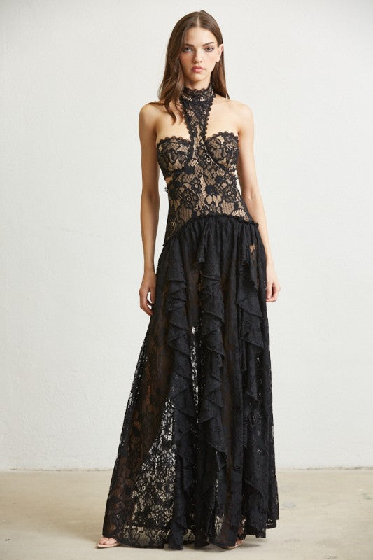 Black Lace Dress