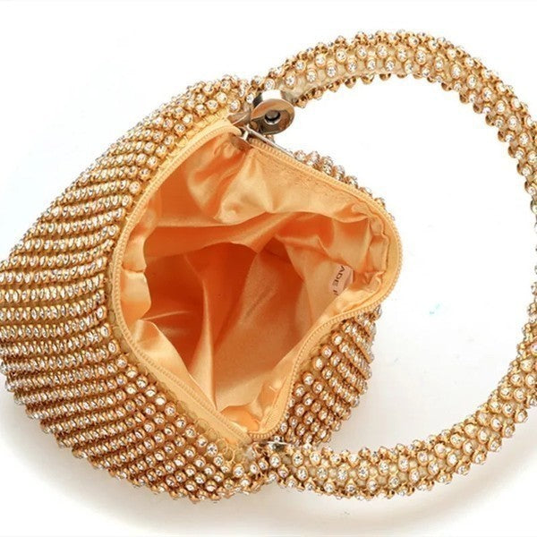 Kisses Mini Bag -Gold