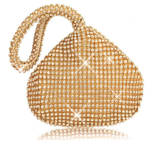 Kisses Mini Bag -Gold