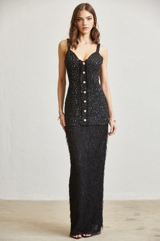 Black Dress Maxi