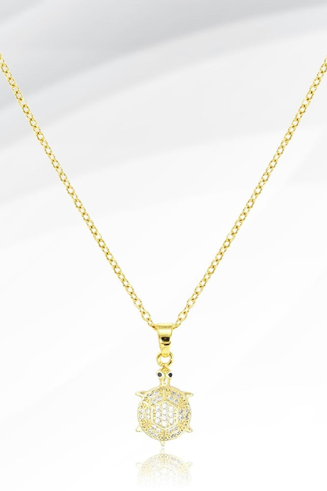 Stainless Steel Turtle Necklace