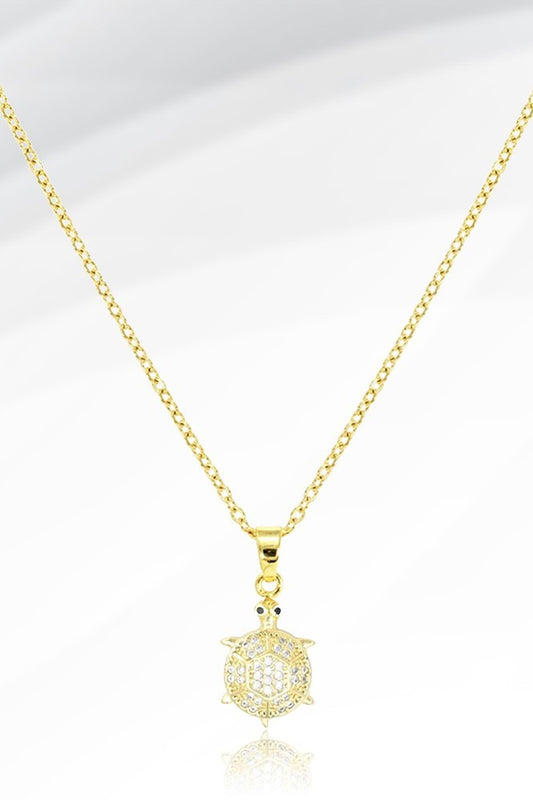 Stainless Steel Turtle Necklace
