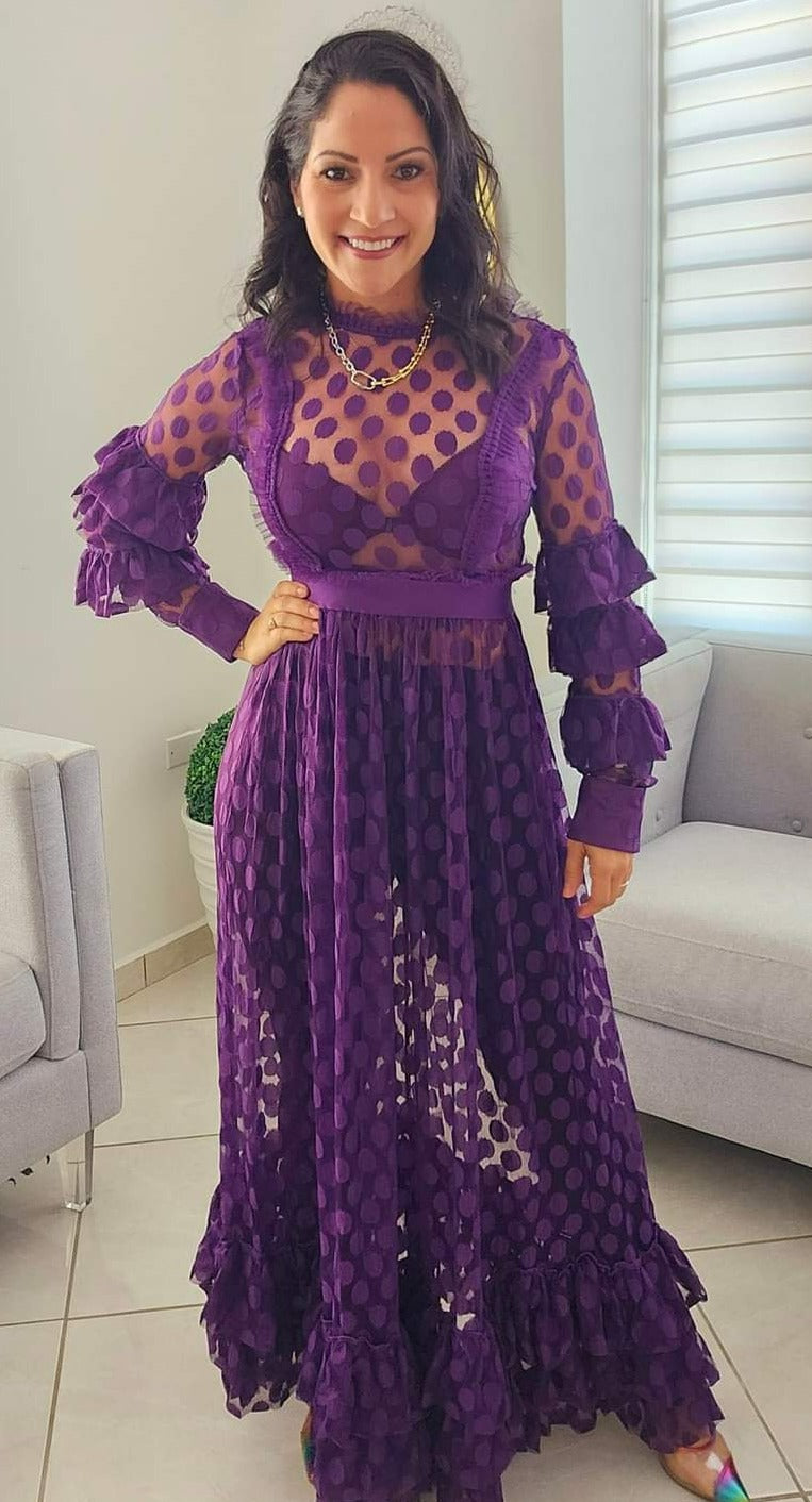 Must Have Purple Maxi Top