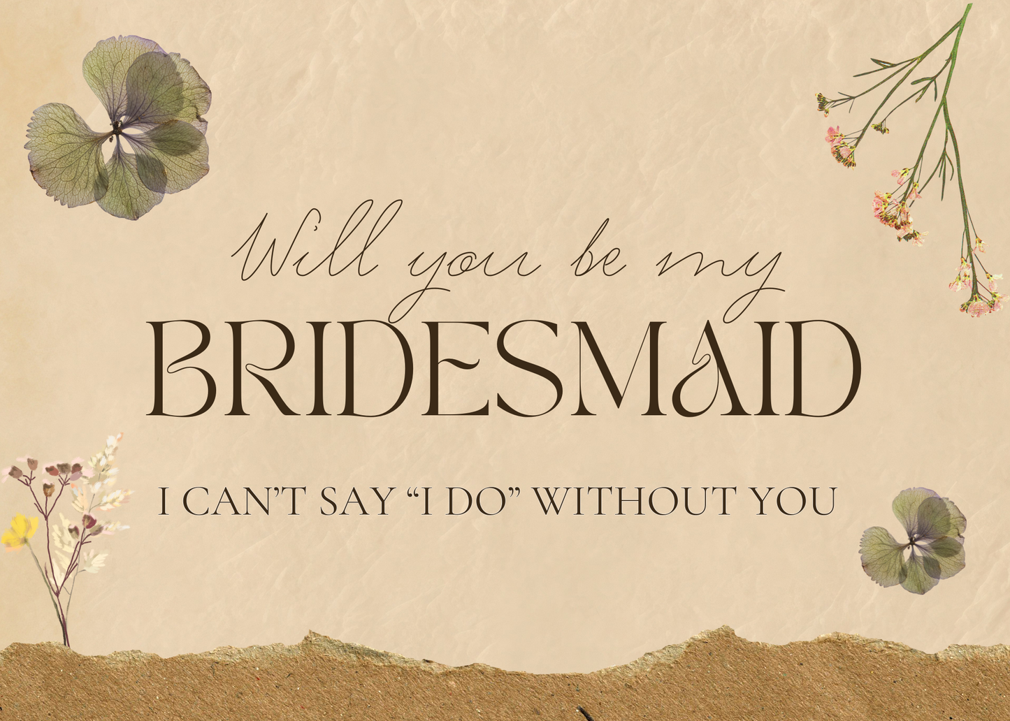 Will you be my bridesmaid?