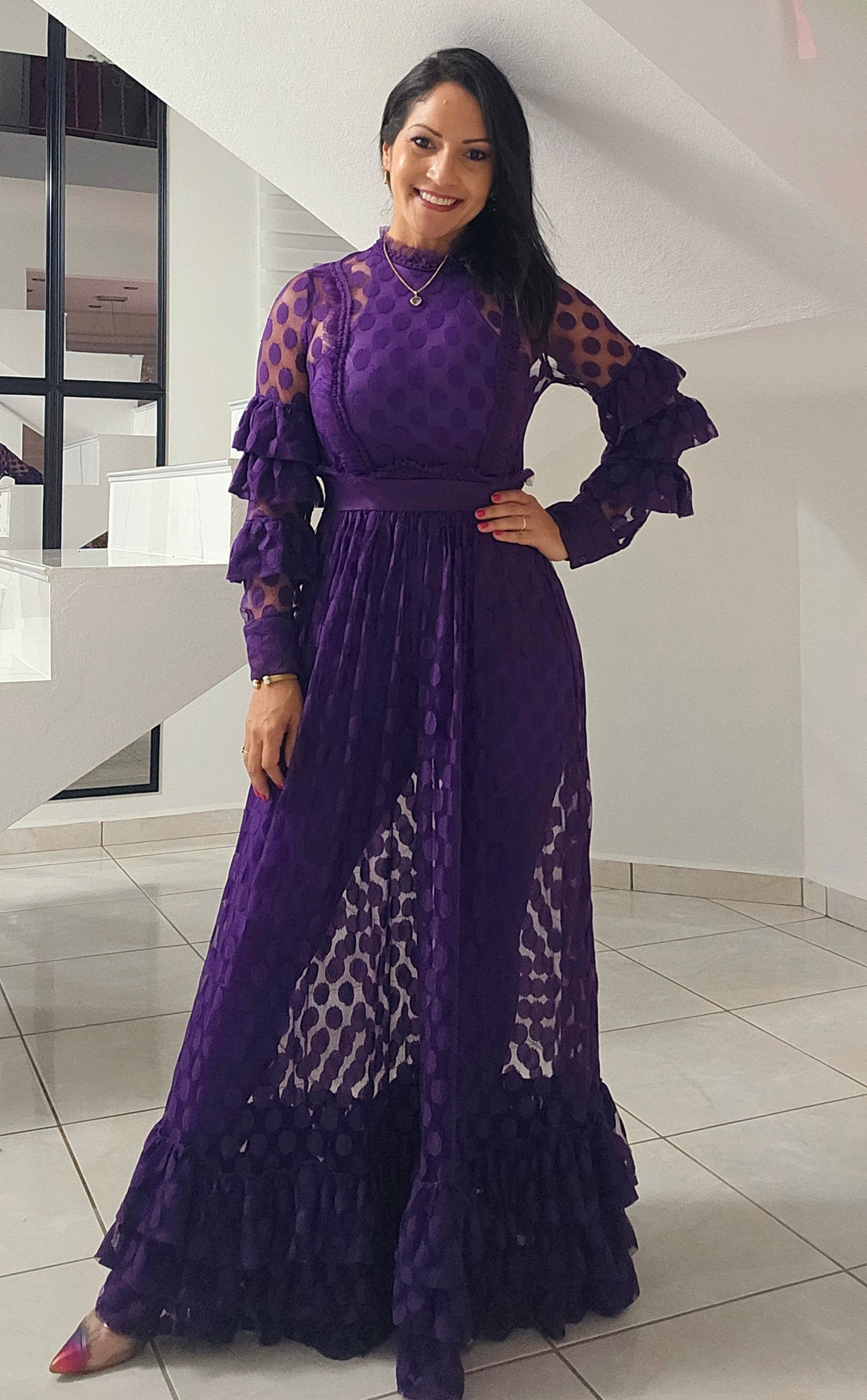 Must Have Purple Maxi Top