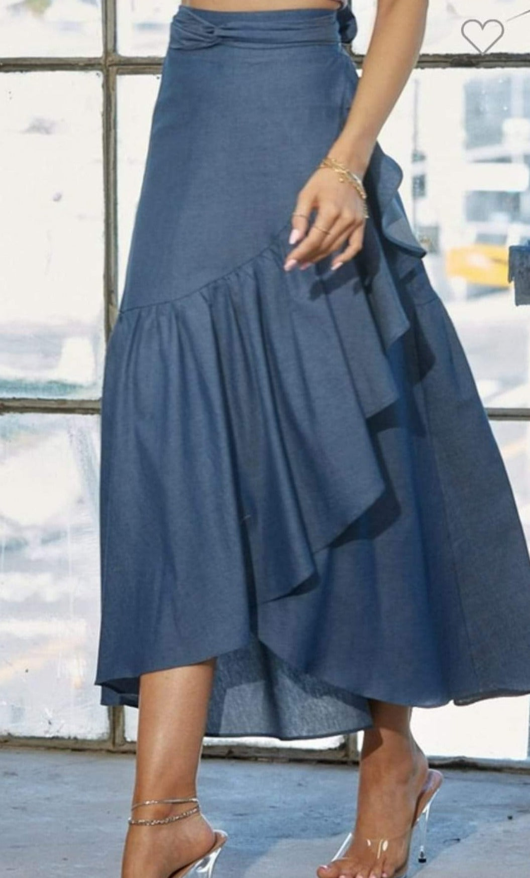 Multiuse denim skirt (or dress!)