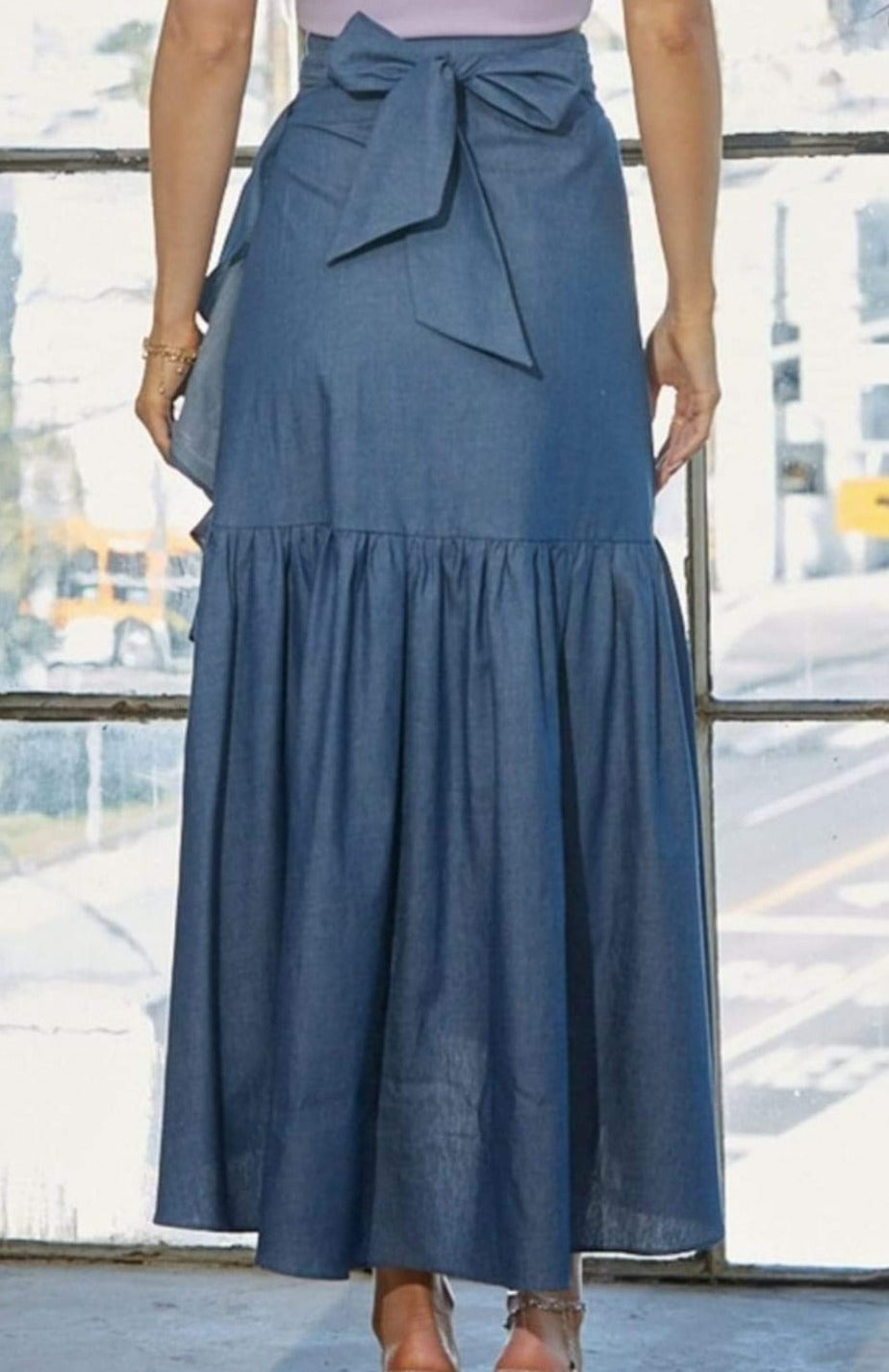 Multiuse denim skirt (or dress!)