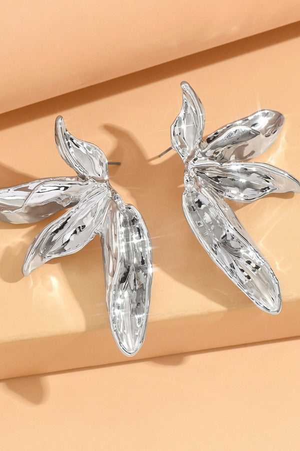 Petal Earrings Gold