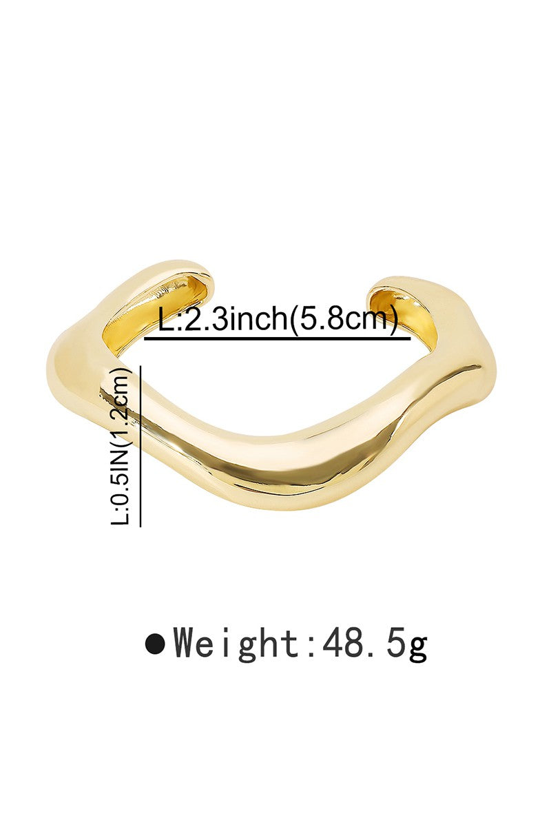 Irregular Cuff Bracelet