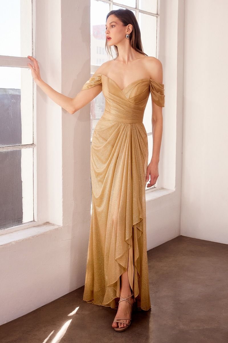 Gold Formal Long Dress
